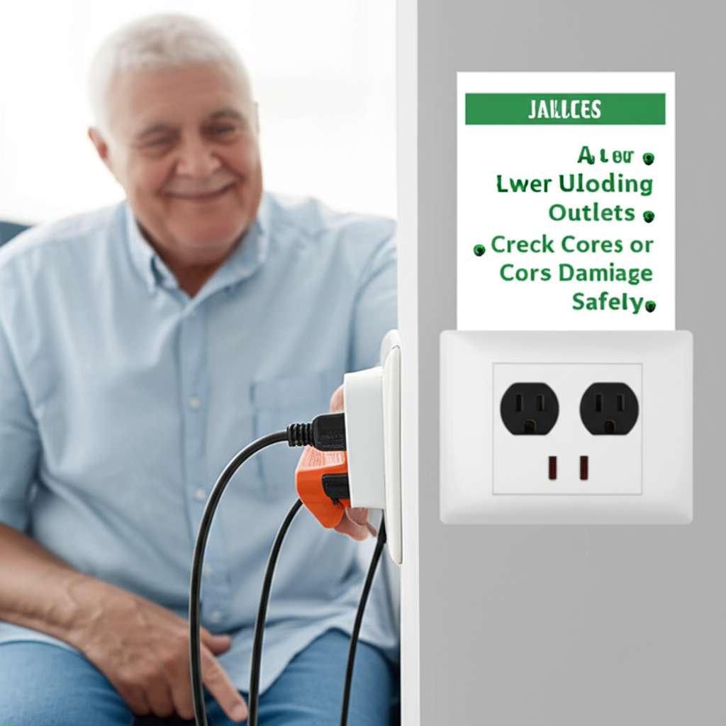 Seguridad eléctrica para personas mayores